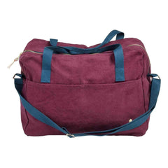 La cerise sur le gâteau - Iona Organic Cotton Travel Bag | Burgundy