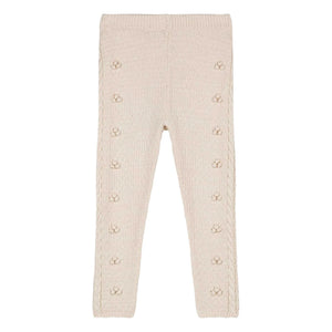 Louise Misha - Molda Netz-Strumpfhose | Creme