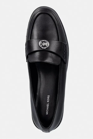 MICHAEL Michael Kors kadın deri loafer Jaelyn Lug Loafer