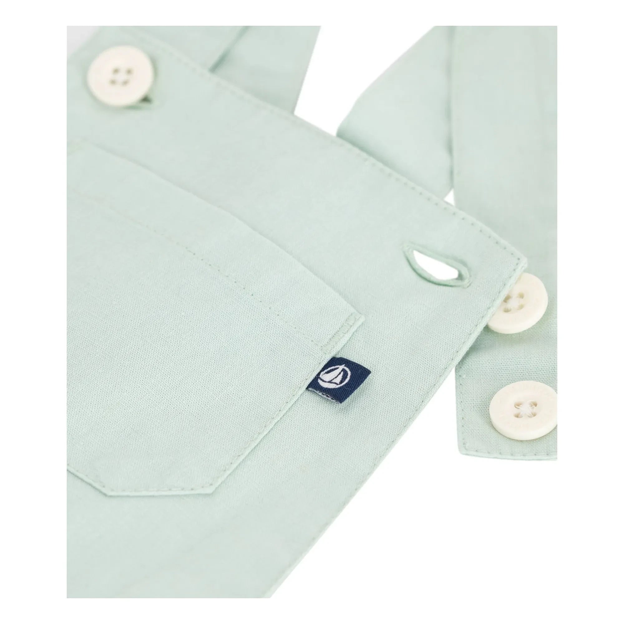 Petit Bateau - Keten Kısa Tulum | Adaçayı