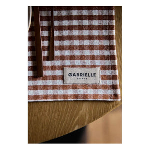 Gabrielle Paris - American Gingham Mocha Servings | Mocha