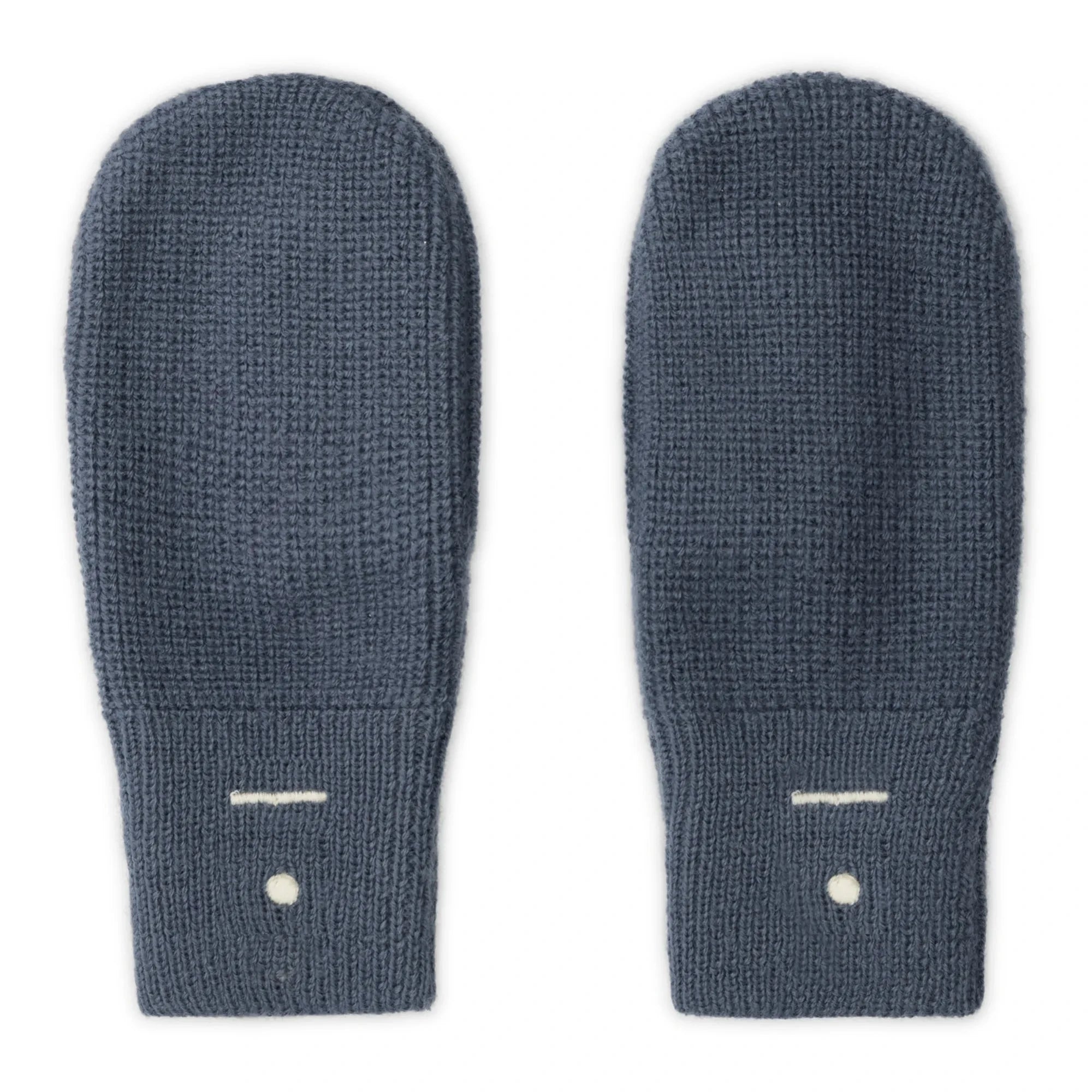 Gray Label - Strickhandschuhe | Grau Blau