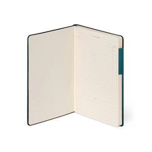 Legami - Blank Page and Monochrome Soft Cover Notebook - Deep Teal - My Notebook