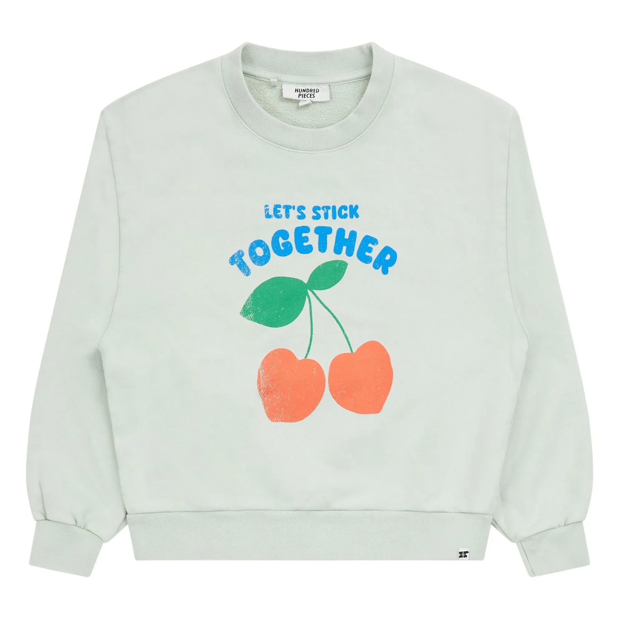 Hundred Pieces - Alba Bio-Baumwoll-Sweatshirt | Celadon