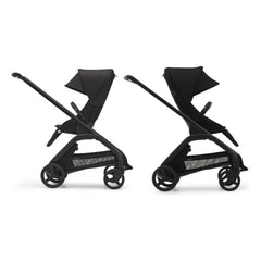 Bugaboo - Bugaboo Dragonfly Stadtkinderwagen komplett Gestell schwarz | Schwarz