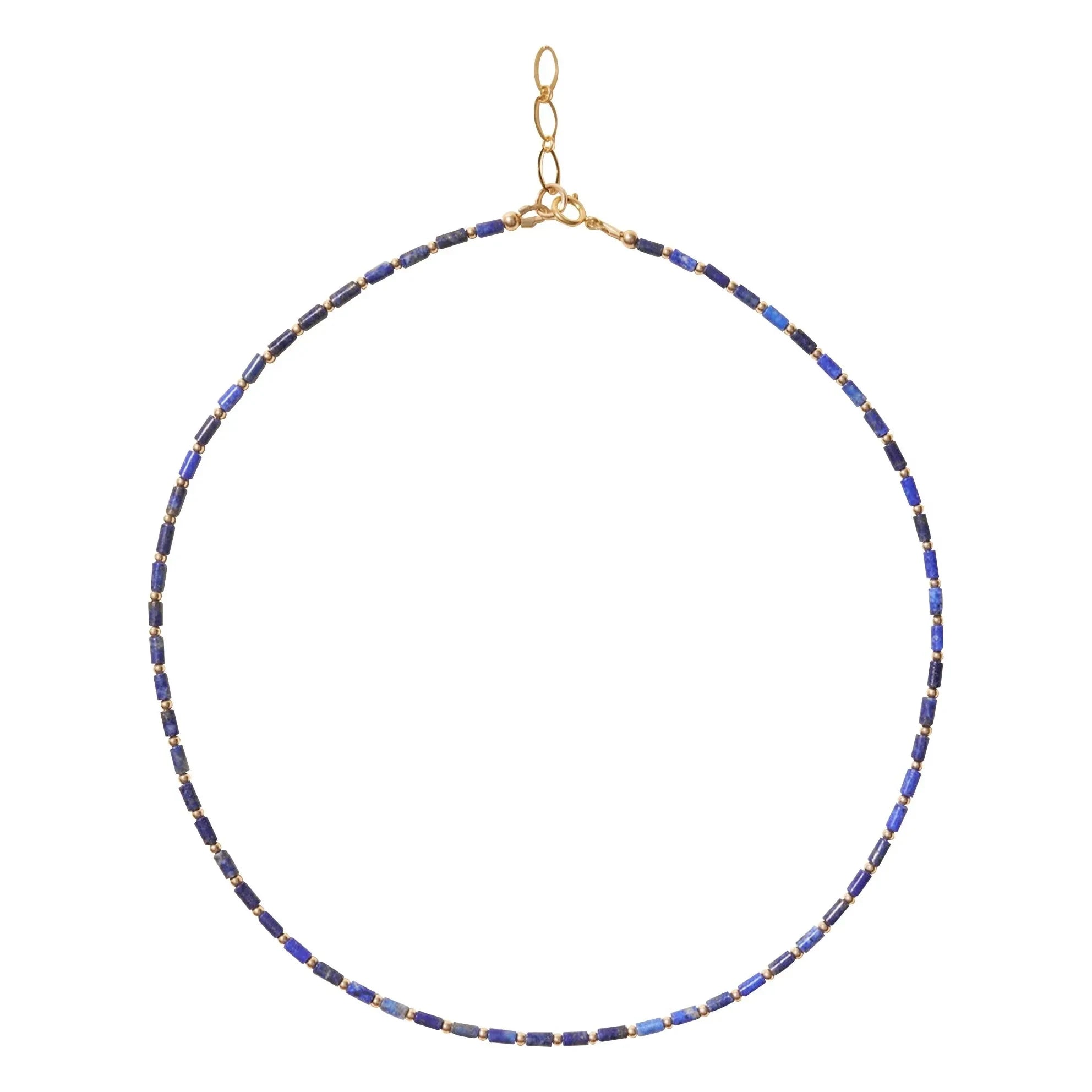 Camille Colette Studio - Baia Lapis Lazuli Kette | Blau