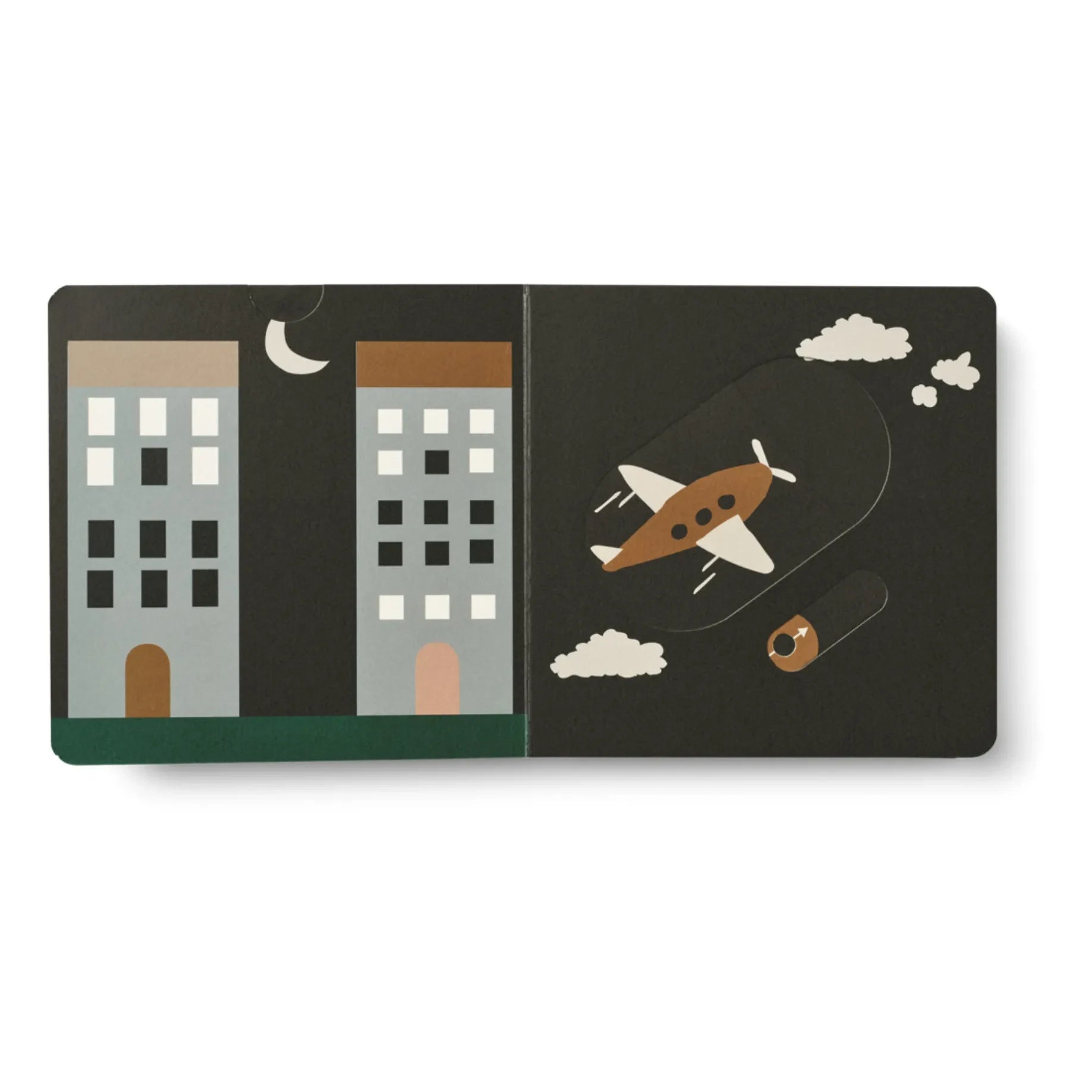 Liewood - Maitland Early Learning Book | Vehicles/Cityscape Mix