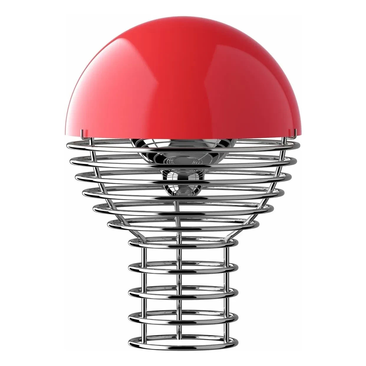 Verpan - Wire Nomad Lampe Ø18 cm | Rot