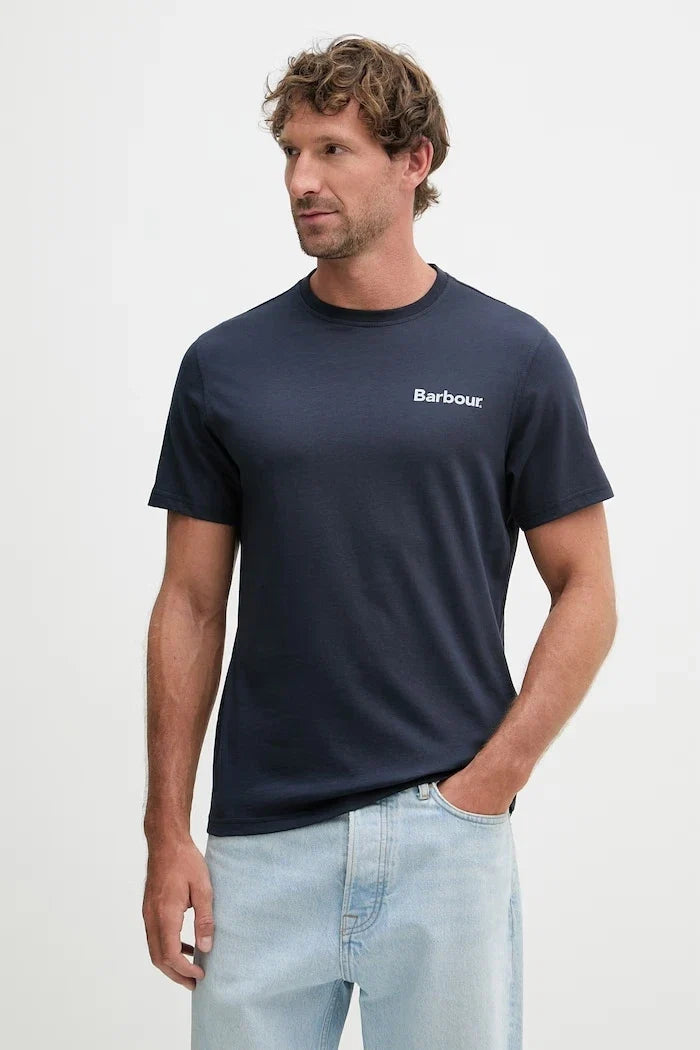 Barbour erkek pamuklu Camber tişört