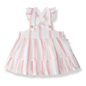 1+ in the family - Striped Joncols Dress | Blush