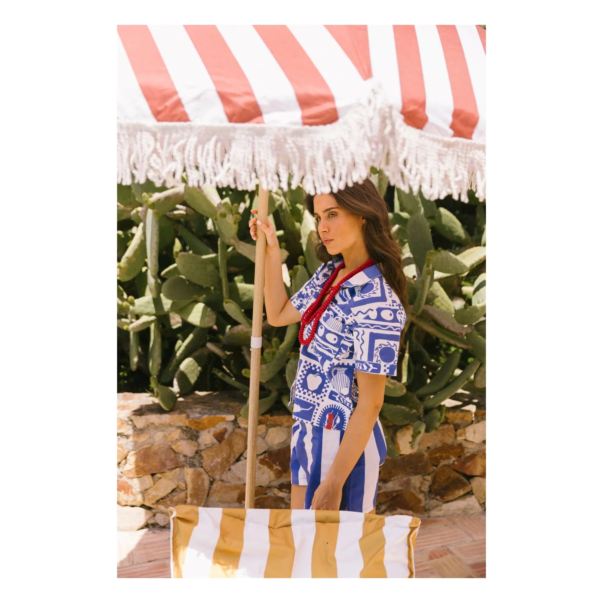 positano markise hersteller Favorite People – Positano Gestreifte Shorts – Damenkollektion