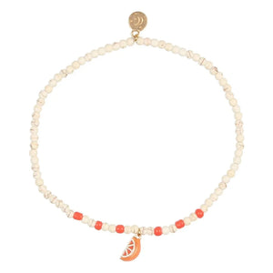 Búho - Orange Halskette | Orange