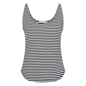 By Bar - Cotton Striped Tank Top | Night Blue
