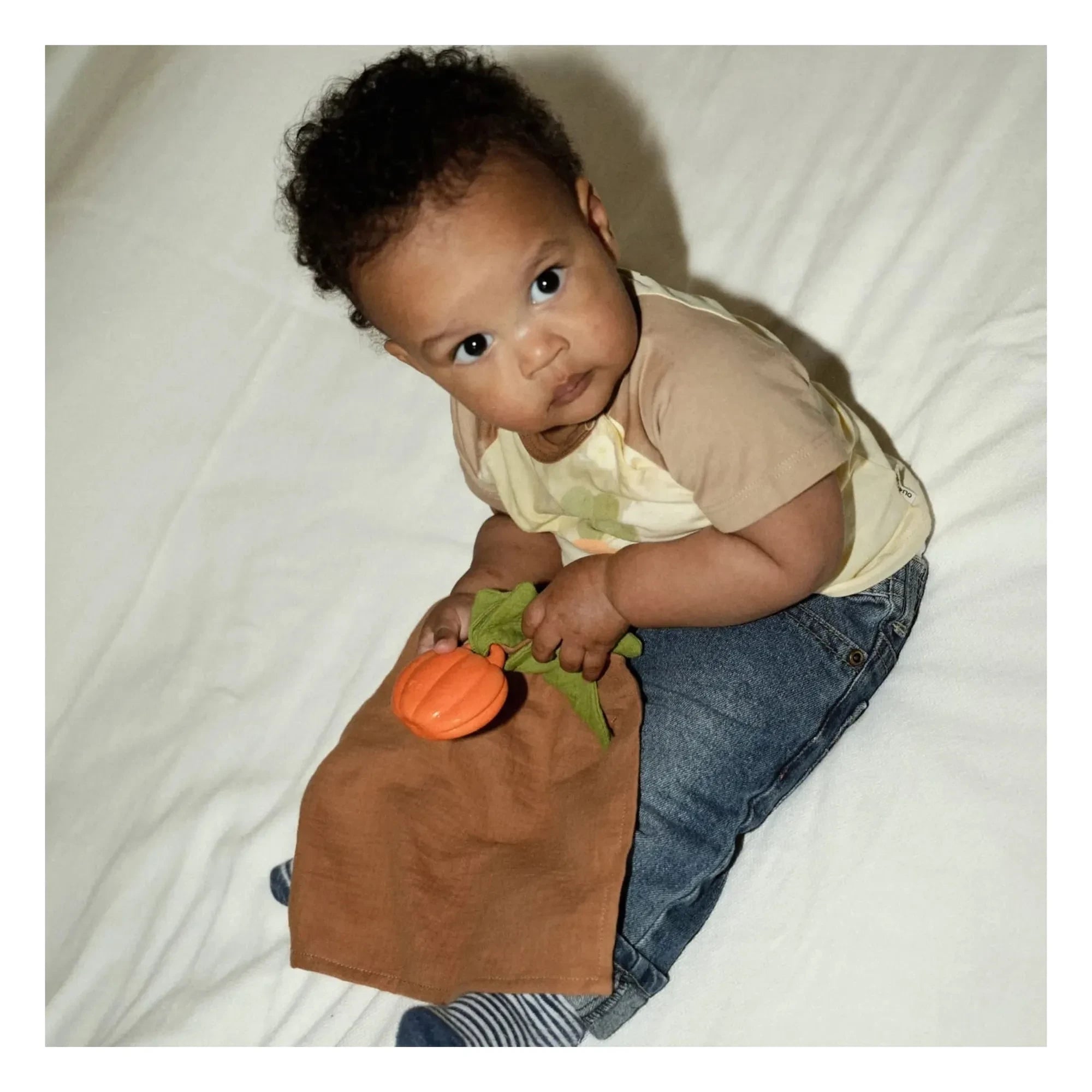 Oli & Carol - Kuscheltier Kürbis Pipa | Orange
