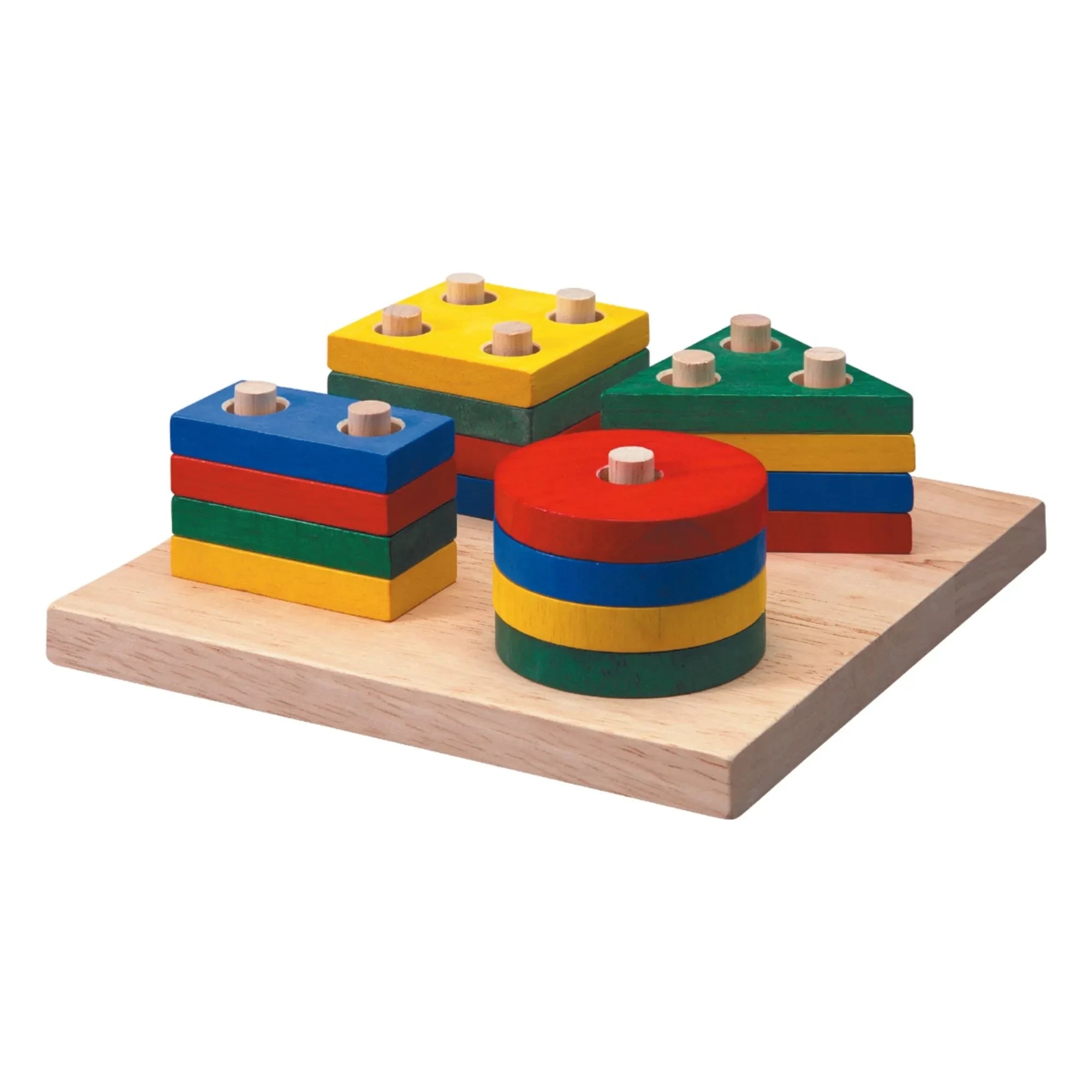 Plan Toys - Geometrik istifleme oyunu