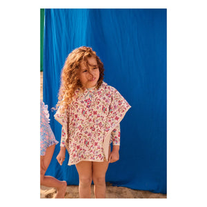 Louise Misha – Bade-Poncho Mael aus Bio-Baumwolle | Creme