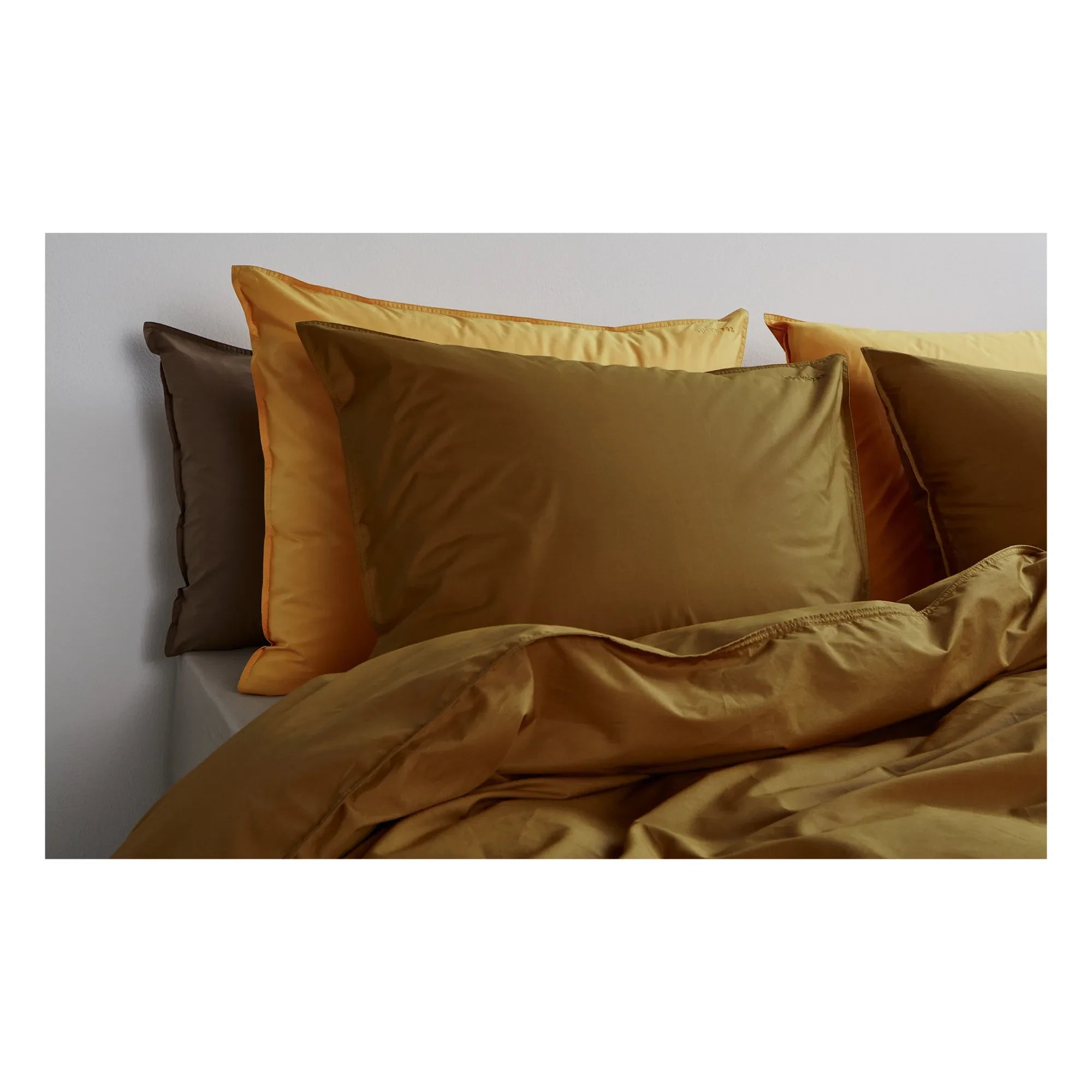 Suite 702 - Organic Percale Duvet Cover | Khaki
