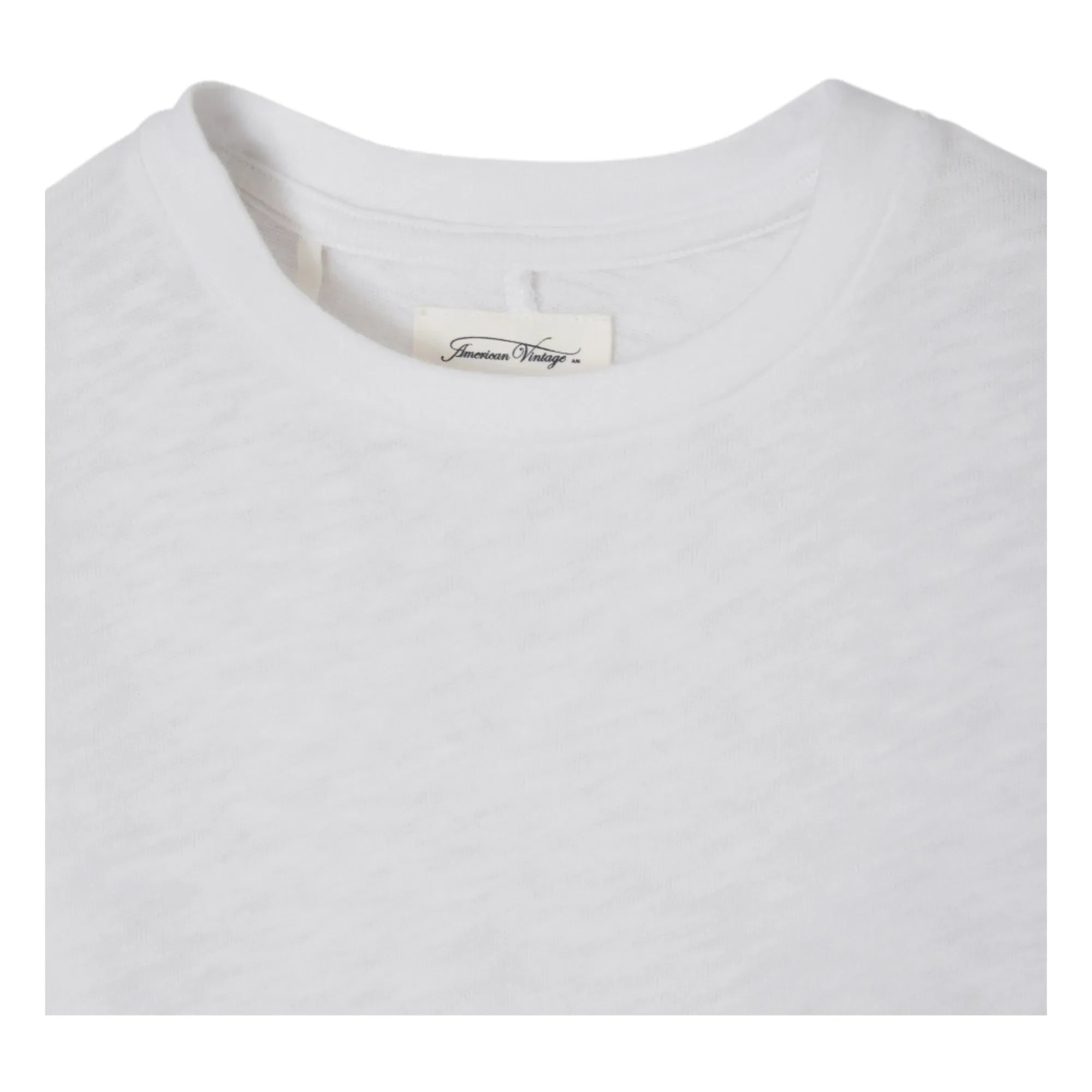 American Vintage - White Plain T-Shirt