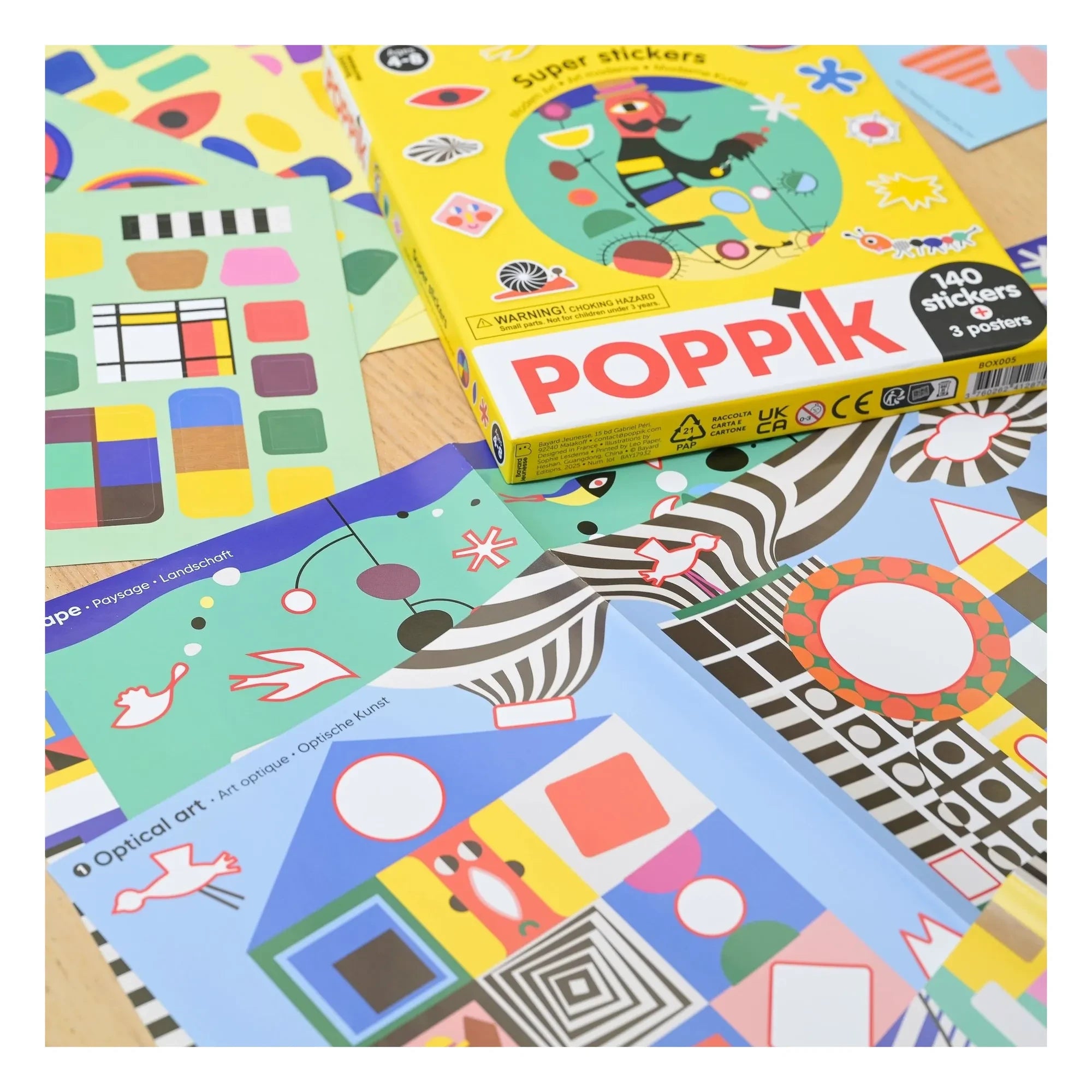 Poppik - Modern Sanat çıkartmaları