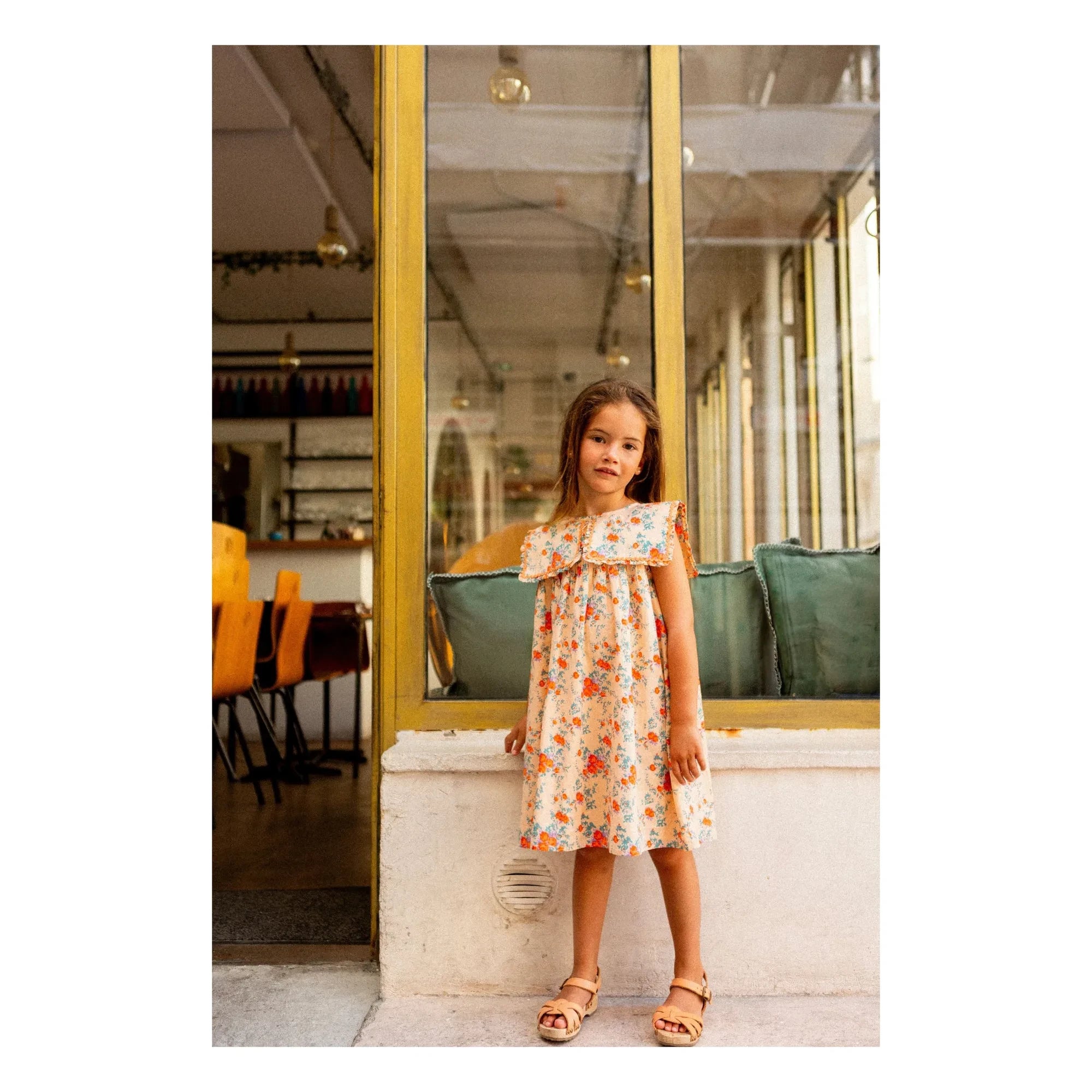 Louis Louise - Célestine Fleurie Kleid | Beige Rosa
