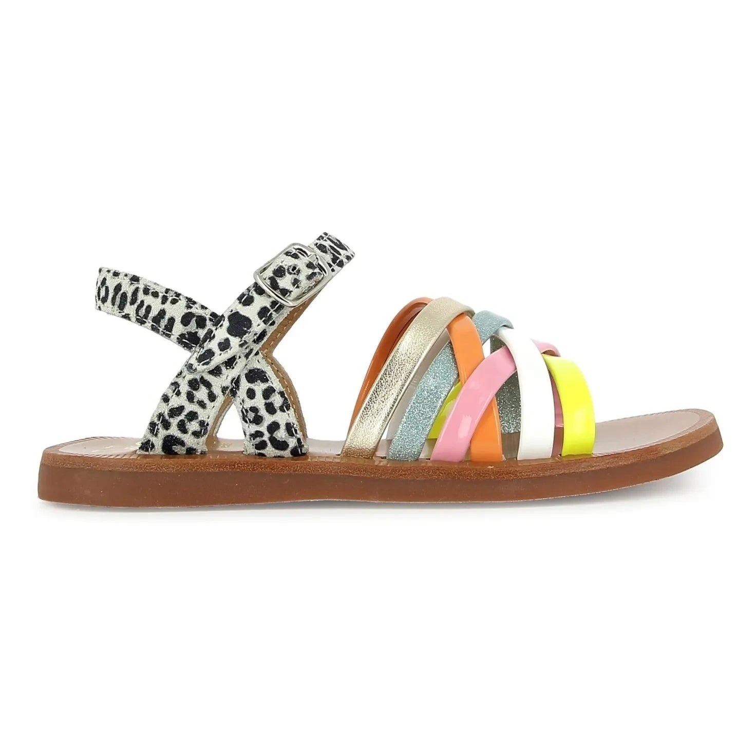 Pom d'Api - Plagette Lux sandaletler | Turuncu