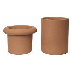 Ferm Living - Rollo saksı | Terracotta
