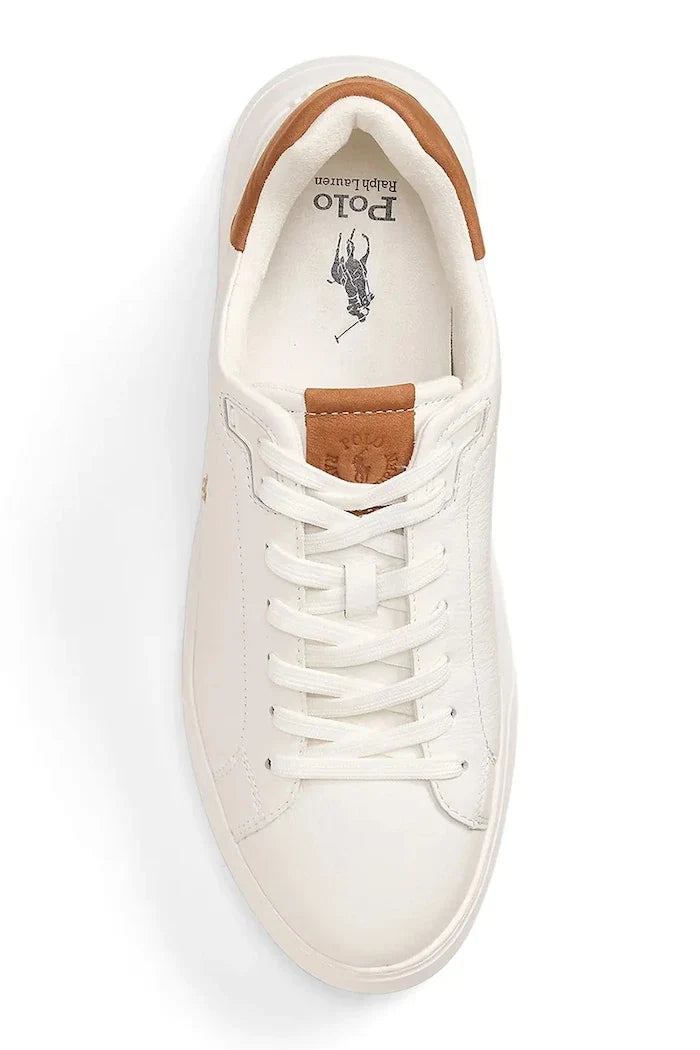 Polo Ralph Lauren Rlite Court erkek deri spor ayakkabı