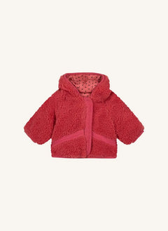 Bonton - Sherpa Piper coat | Framboise