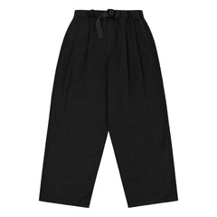 Kappy - Two Tuck Geniş Pantolon | Siyah