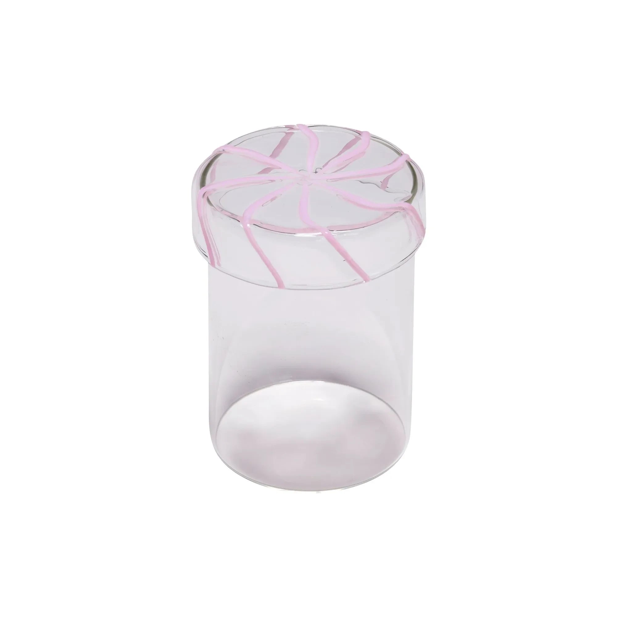 Hübsch - Pink Heir Glass Box