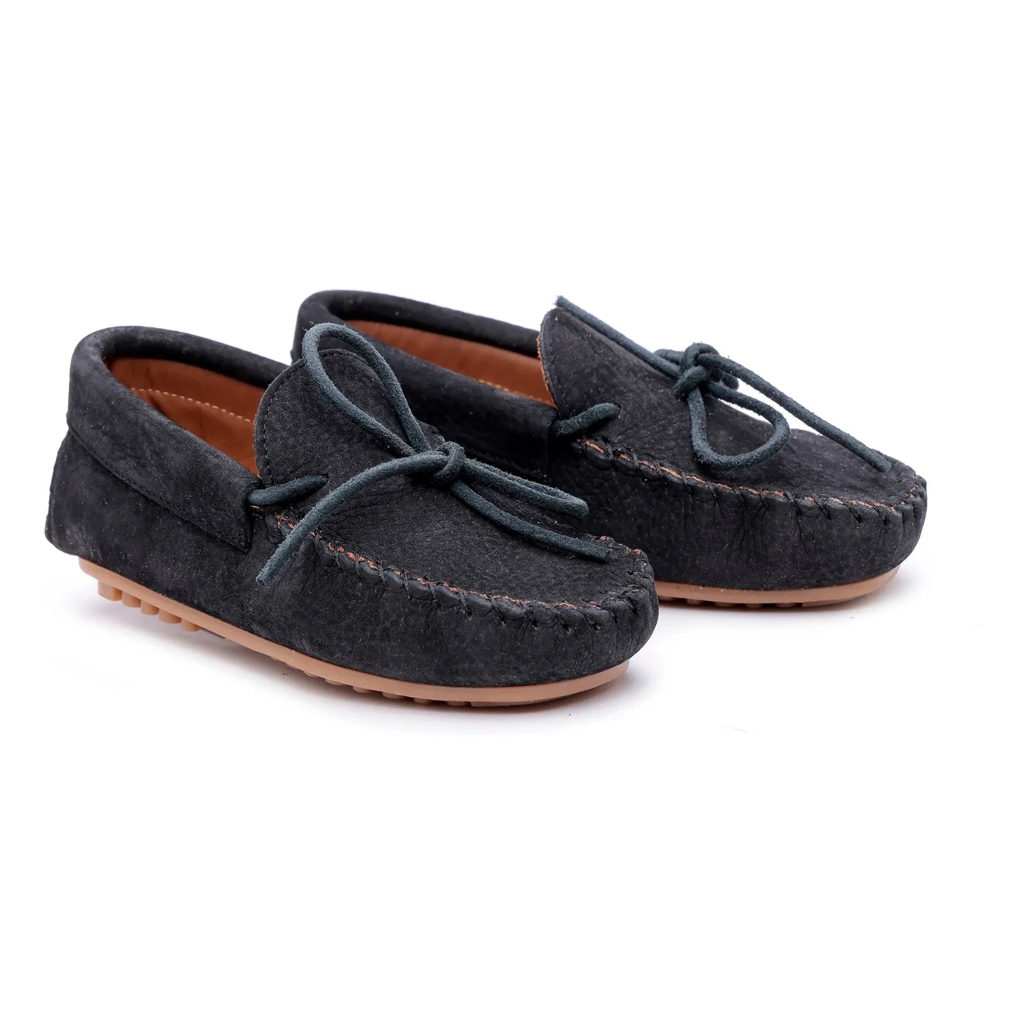 Pèpè - Siyah nubuk loafer