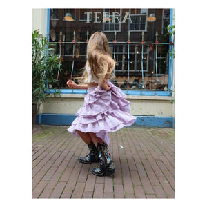 Bootstock - Santiags Deri Dappermaentje X Bootstock | Siyah