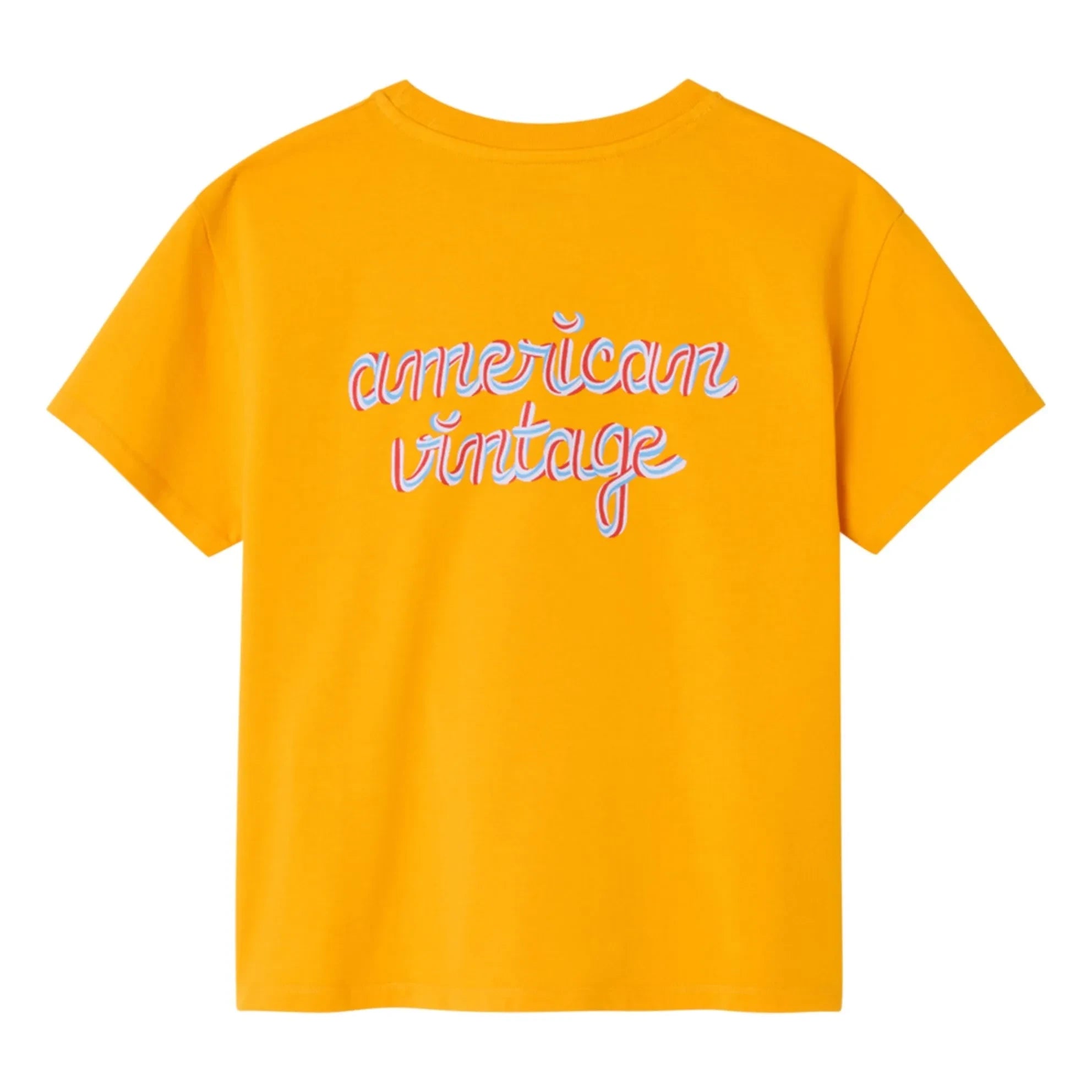 American Vintage - Fizvalley Zahnpasta T-Shirt | Orange