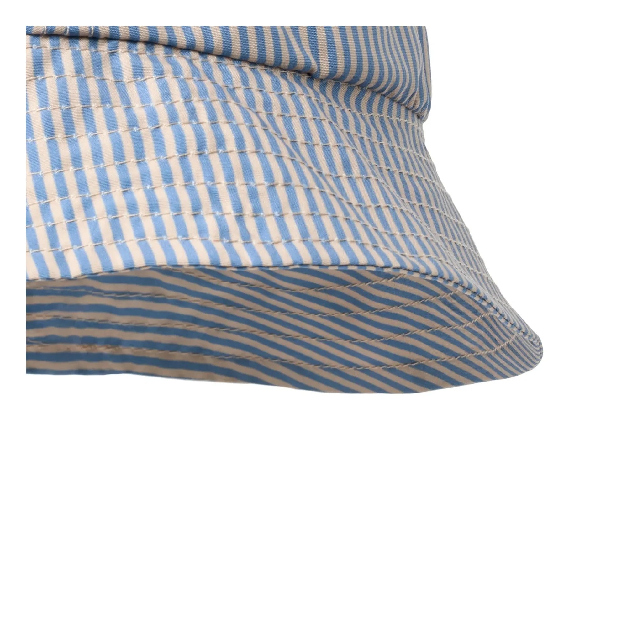Wheat - Tilo Striped Recycled Fiber Bob Hat | Blue