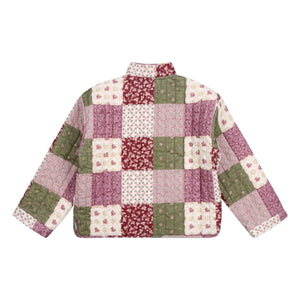 the new society - Melba Patchwork Ceket | Pembe