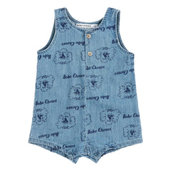 Bobo Choses - Organik Pamuklu Combishort Dogs | Mavi