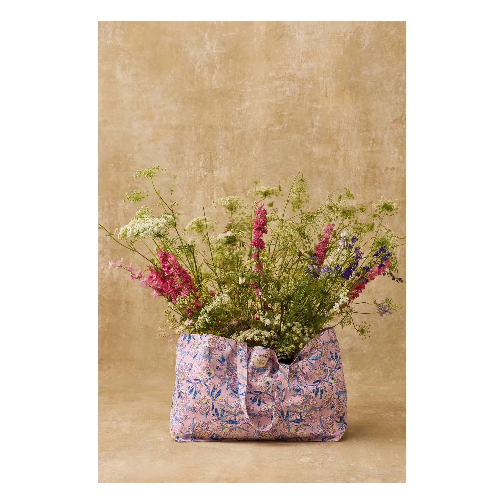 Louise Misha - Beverly Coton Tragetasche | Puderrosa