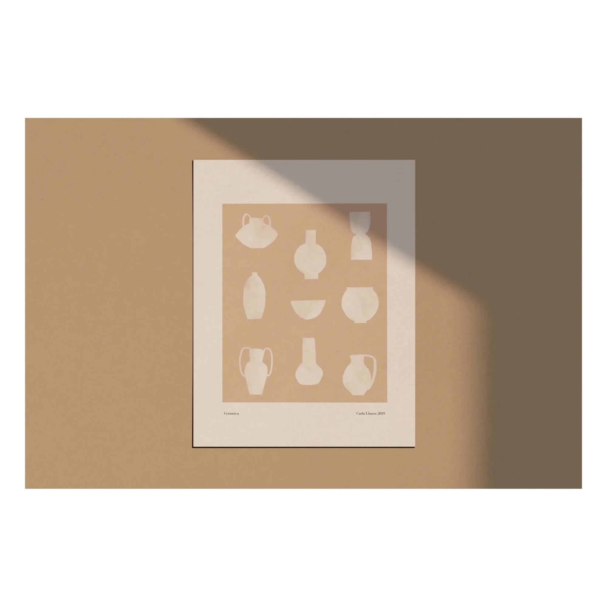 Carla Llanos - Ceramica Poster