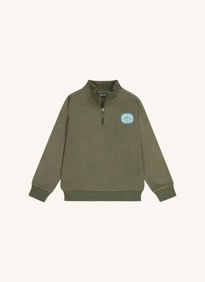 Tumble N'Dry - Milton Organic Cotton Sweater | Khaki