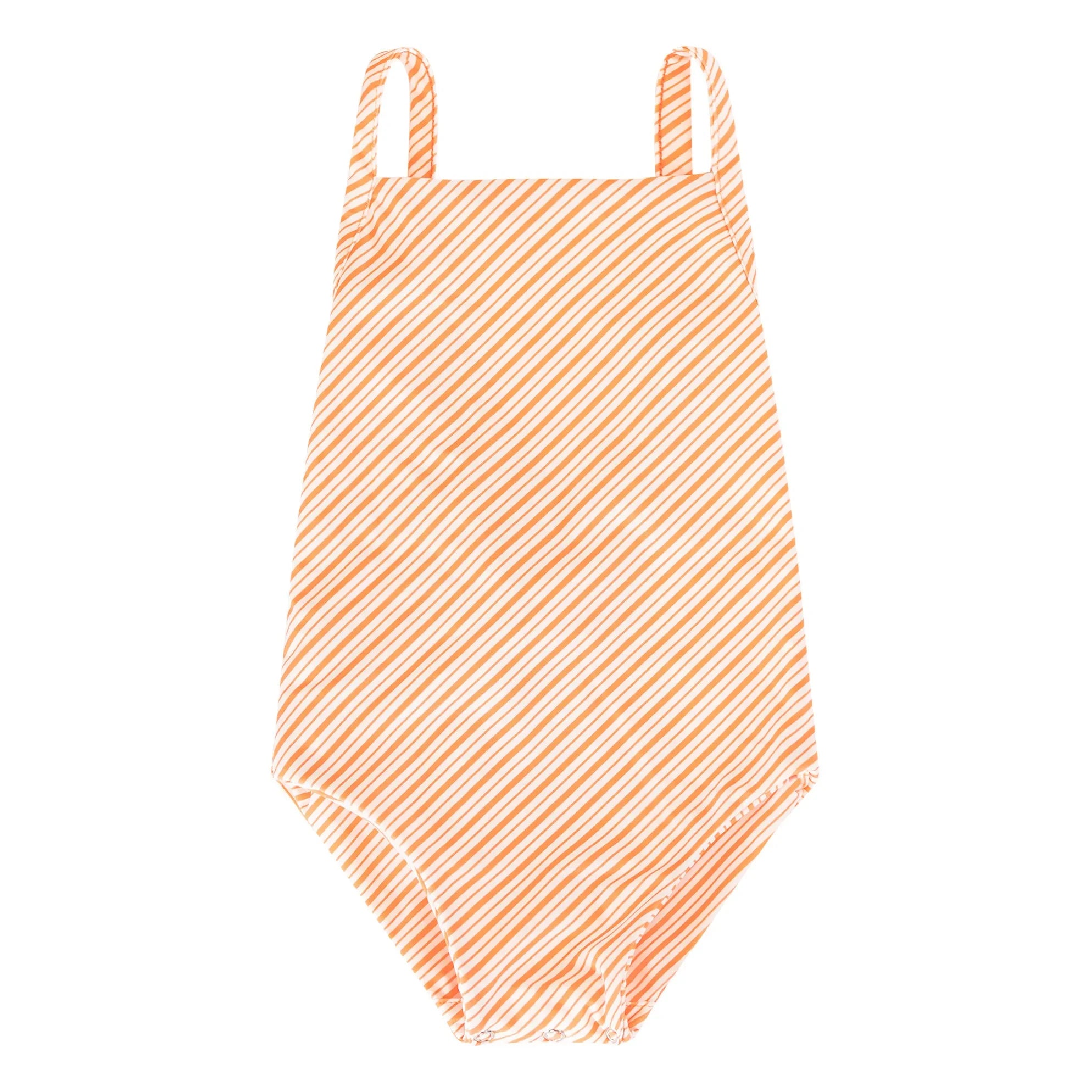 Ina Swim - Mara Gestreifter Einteiler | Koralle
