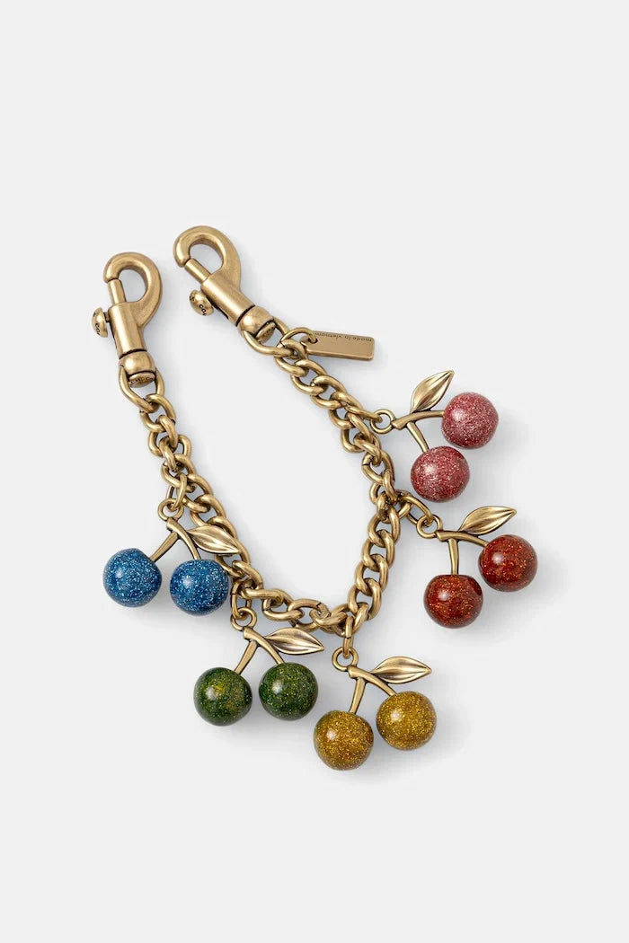 Coach Kadın Rainbow Cherries Bag Charm Anahtarlık