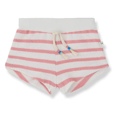 1+ in the family - Portinatx Striped Shorts | Blush
