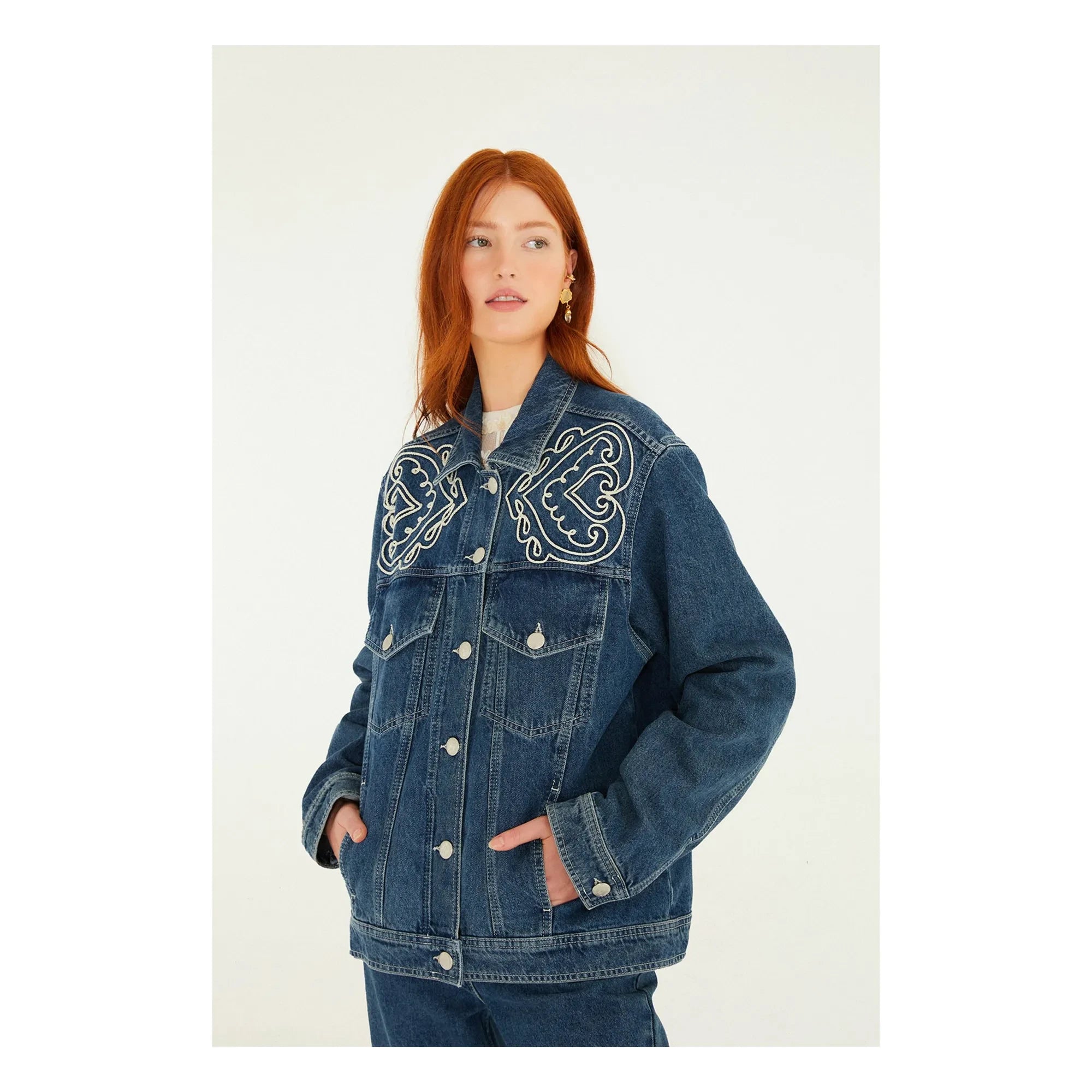 Farm Rio - Cornely Jeansjacke | Blau