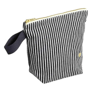 La cerise sur le gâteau - Mia Organic Cotton Striped Cosmetic Bag | Caviar