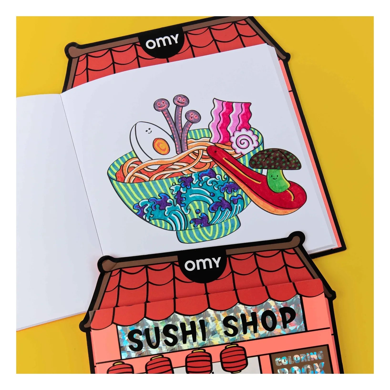 Omy - Boutique Boyama Kitabı - Sushi Shop