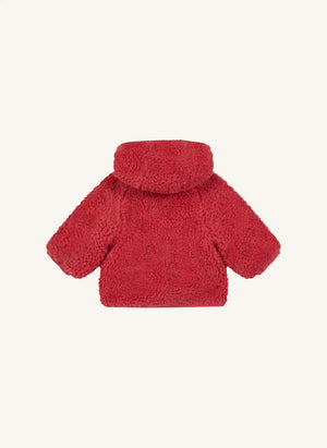 Bonton - Sherpa Piper coat | Framboise
