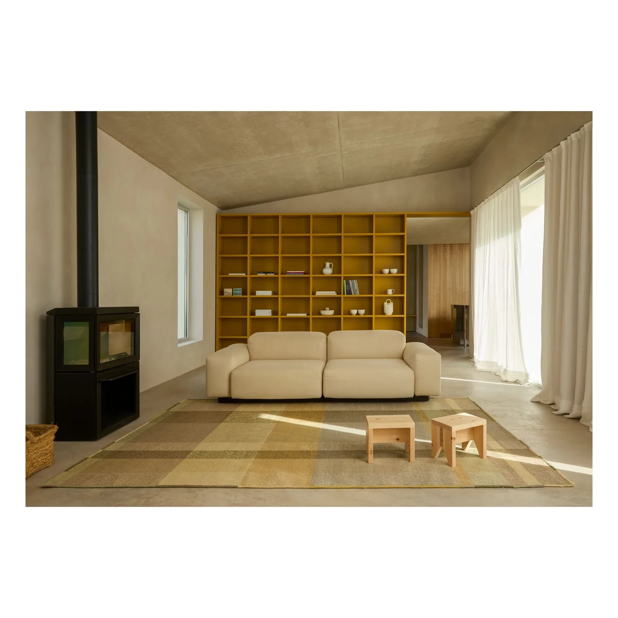 Nanimarquina - Nuance Rug, Studio Stefan Scholten | Lemon Yellow