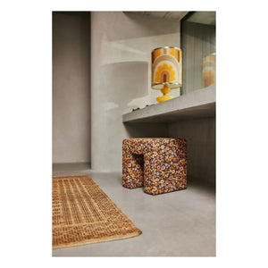 HKliving - Lobby taburesi | Kahverengi