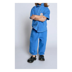 American Vintage - Pusway Organik Pamuk İpli Denim Pantolon | Mavi