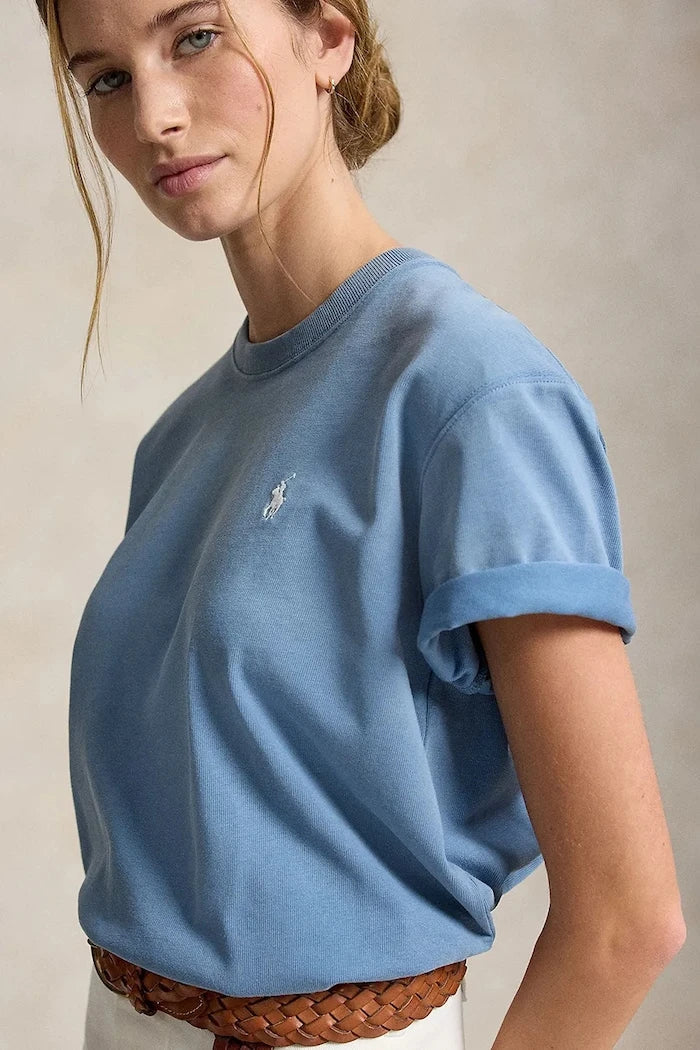 Polo Ralph Lauren pamuklu kadın tişörtü